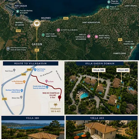فيلة Villagassin 403 - Luxury With Private Pool Near Saint-tropez-airco-parking *